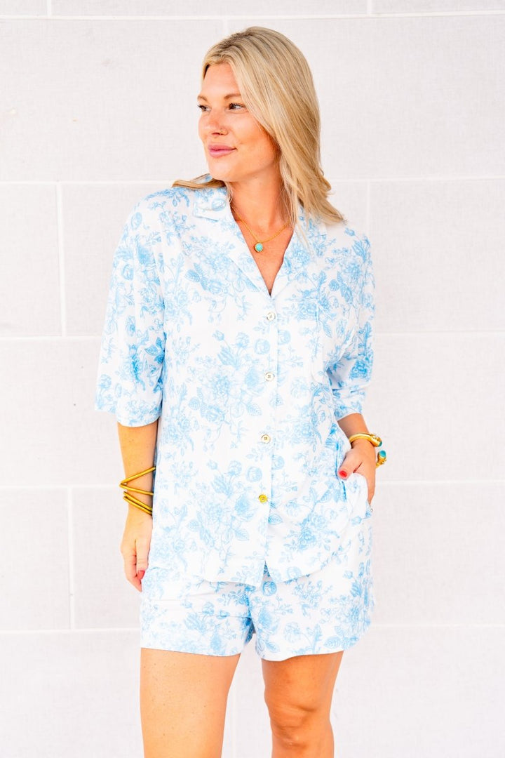 The Buckley Morgan Set in Blue Miss Priss