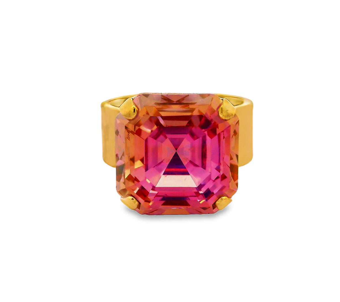 TOVA Solitaire Ring-Square