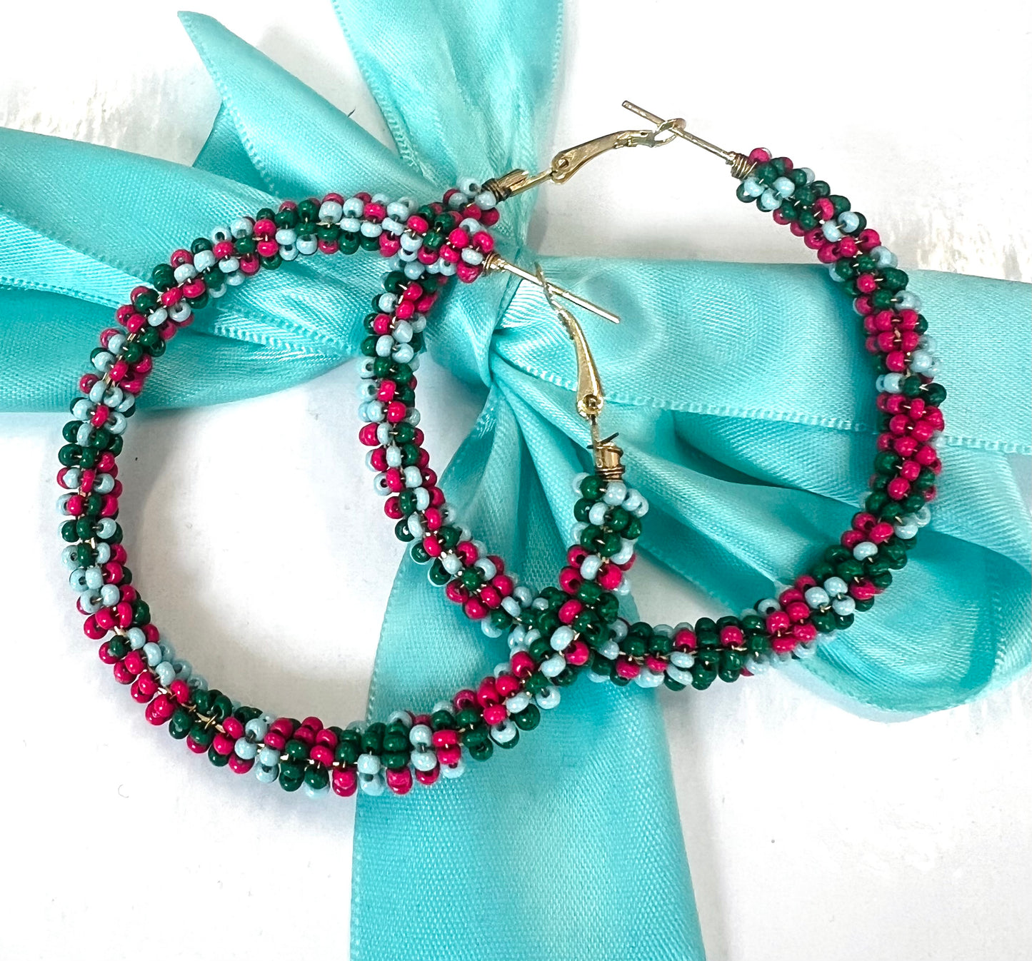 The STEAL Beaded Multi Hoops