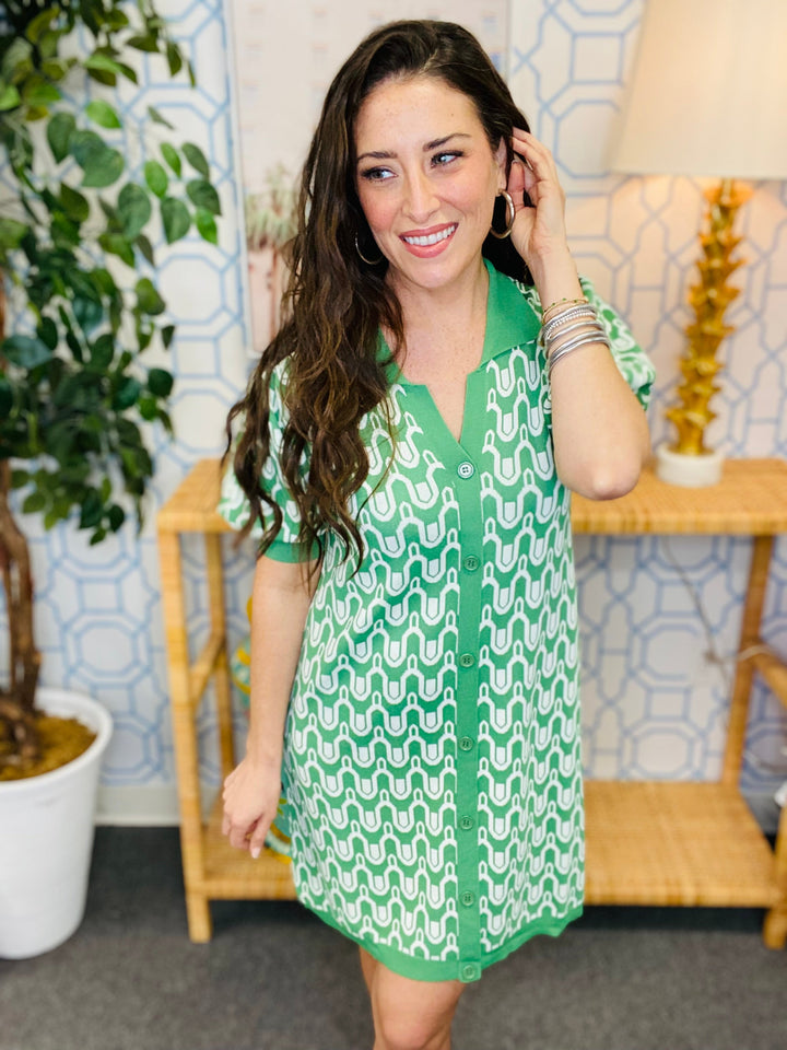 The Val Dress in Green
