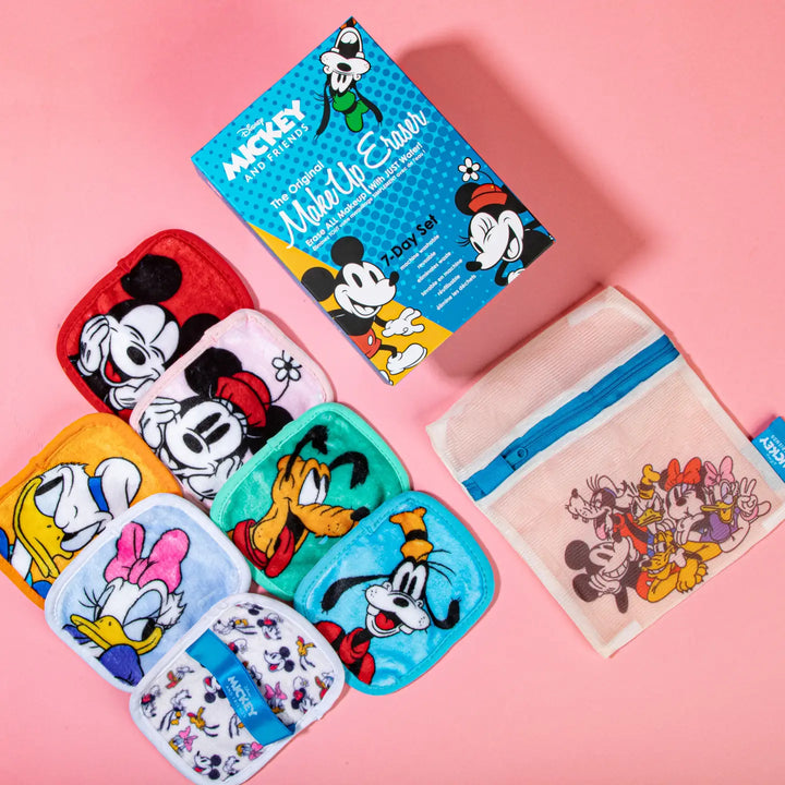The Mickey & Friends 7-Day Makeup Eraser Set