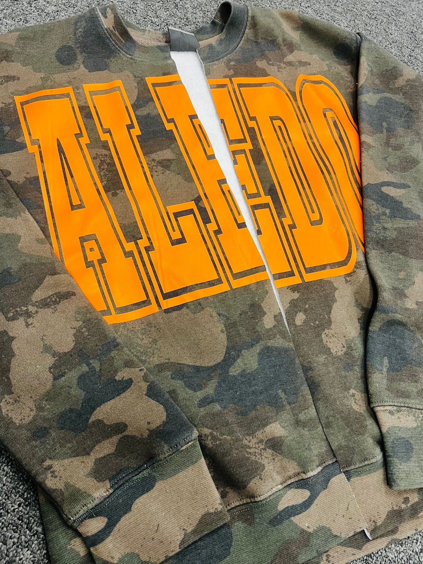 The Aledo Camo Cardigan