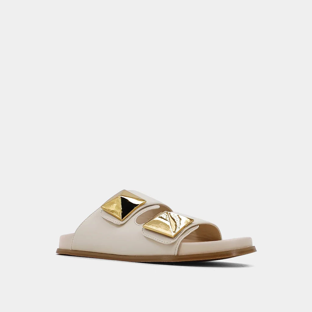 The Beige Bernarda Sandals