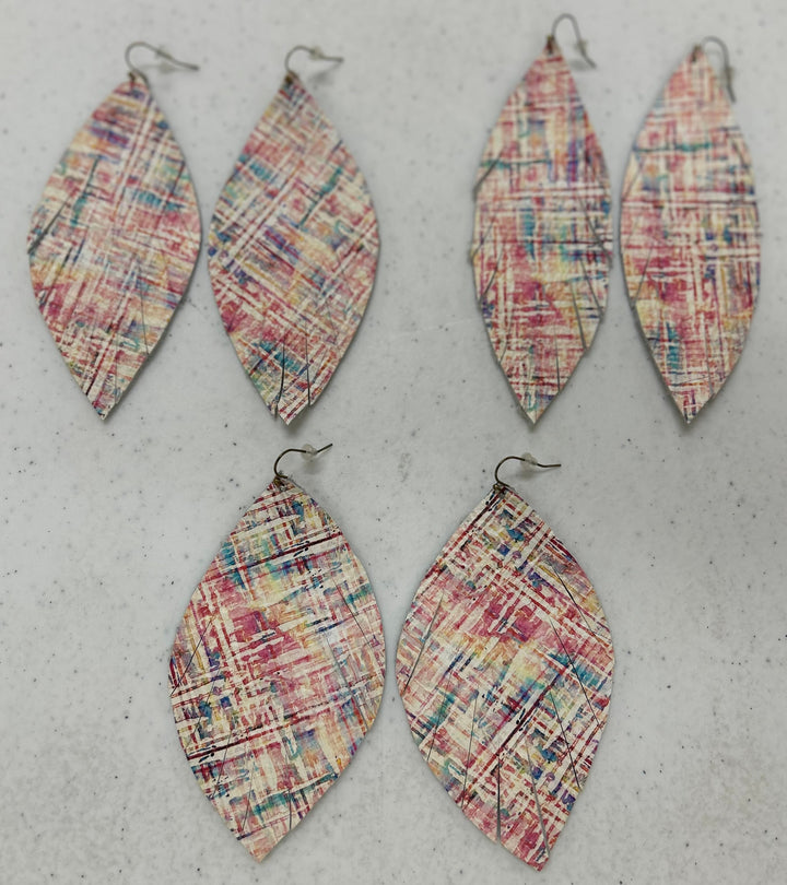 The Sweet Summer Leather Earrings