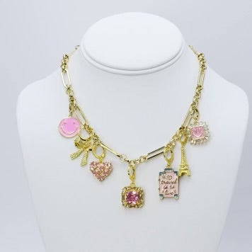 The World Traveler Charm Necklace