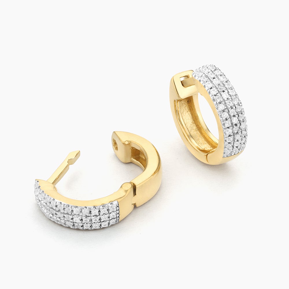 ES Three Ways To Shine Hoop Earrings