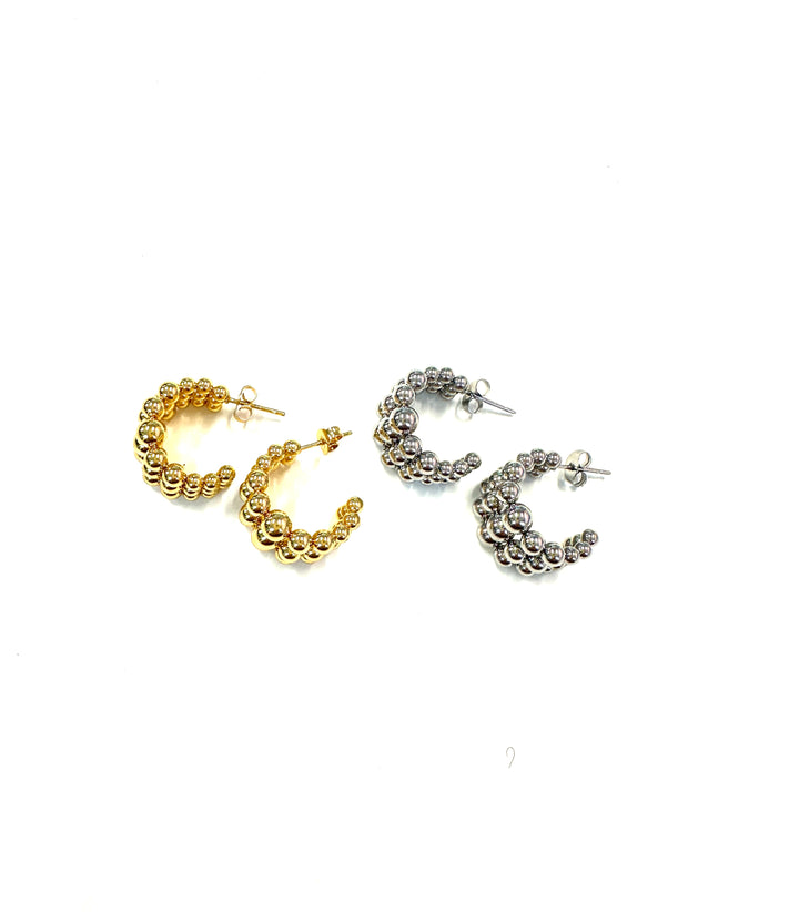 Trio Ball Metal Hoops