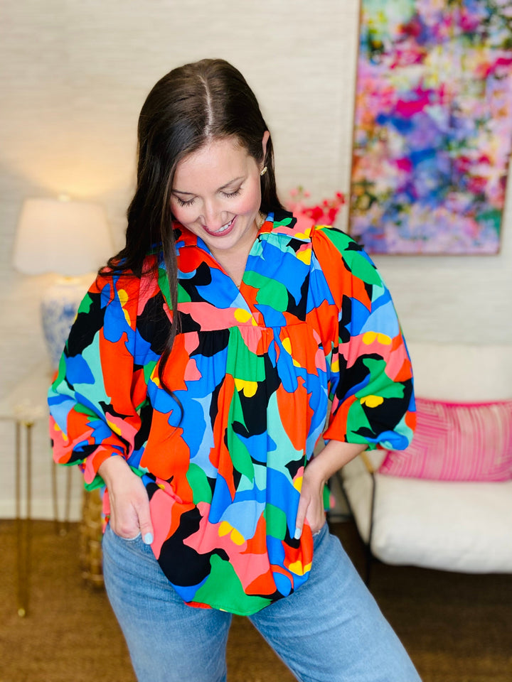 The Blooming Bliss Morgan Top - AS