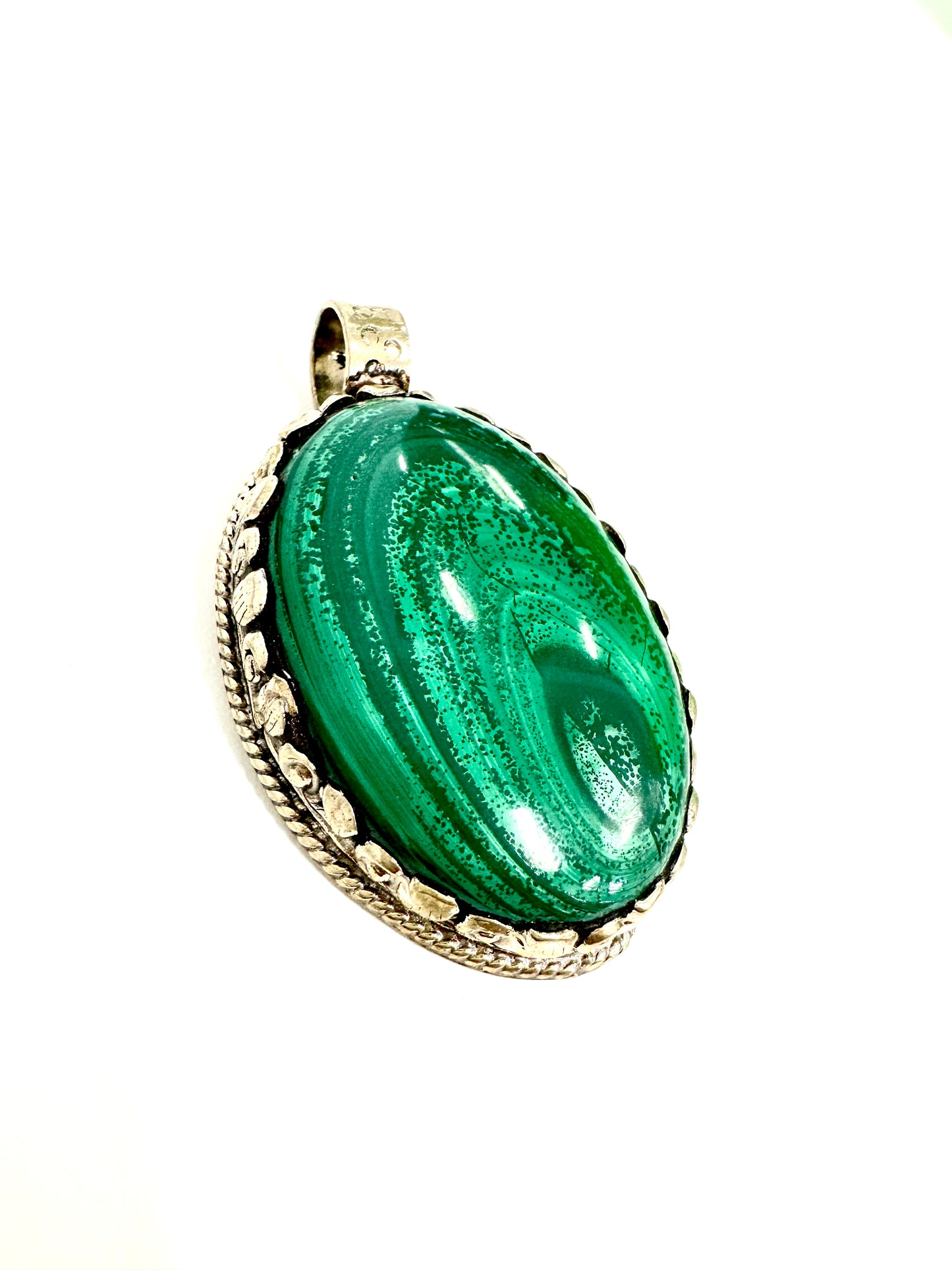 The Malachite Stone Pendant