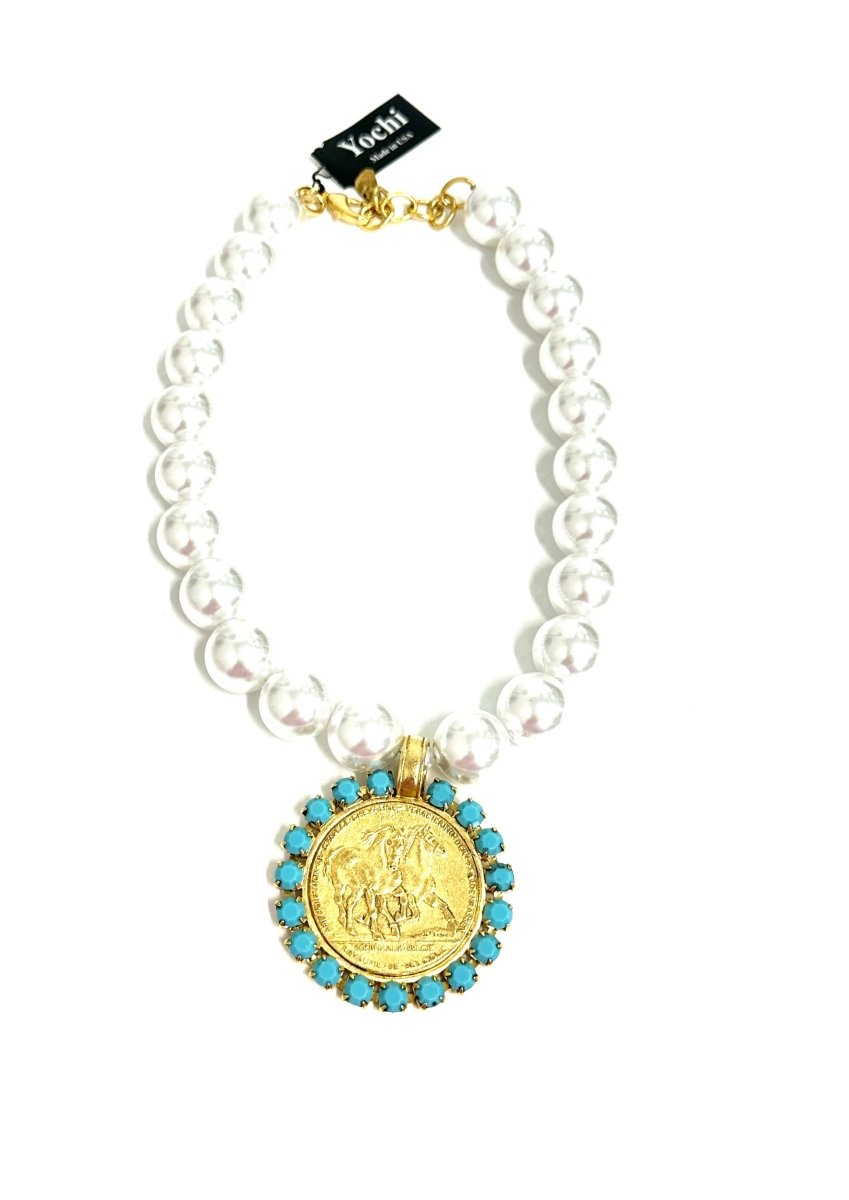 Yochi Pearl Hainaut 1906 Necklace