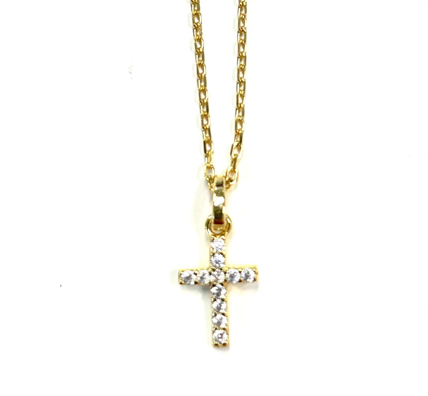 The Sterling Cross Necklace