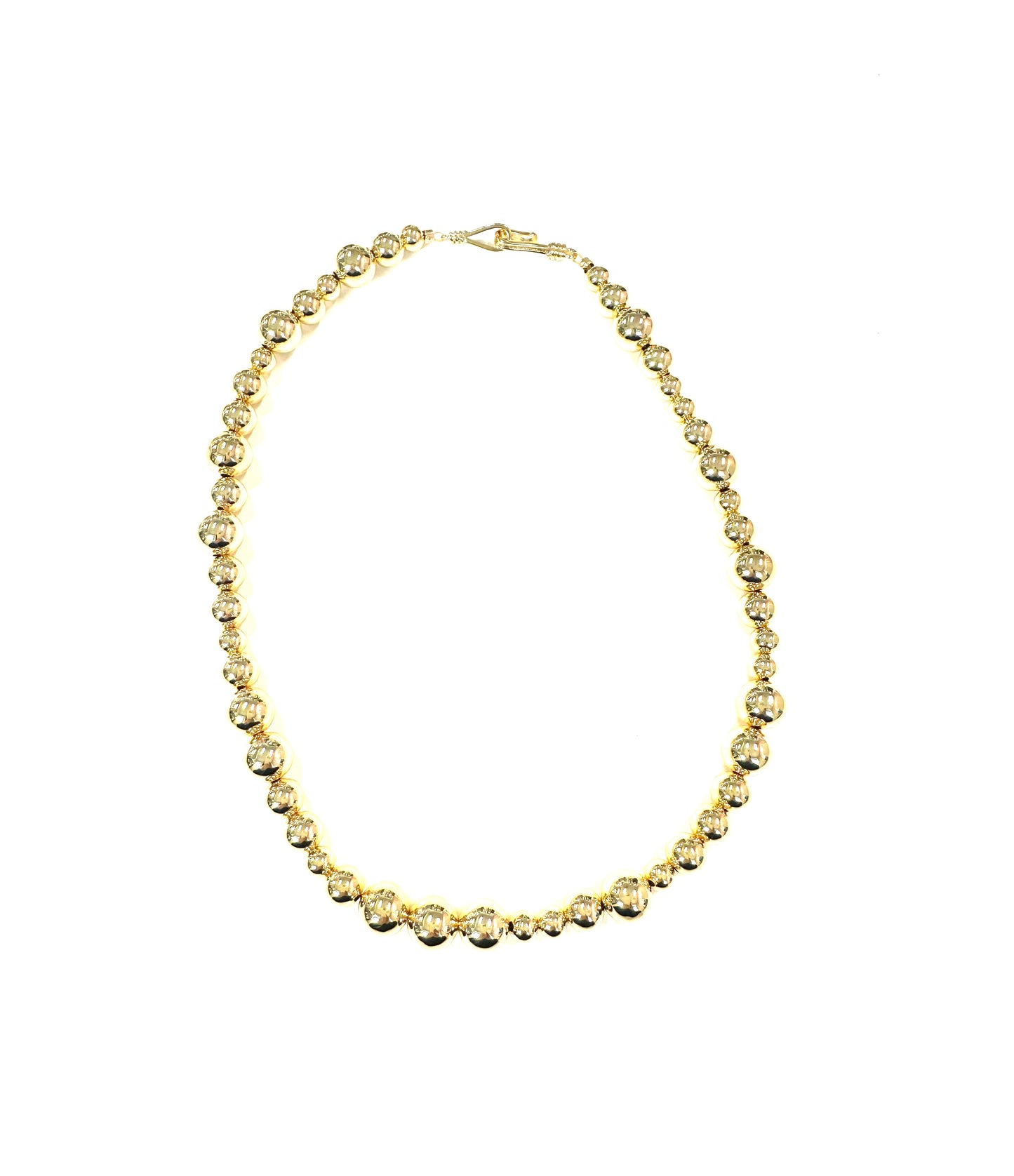 Gradient Ball Chain Necklace