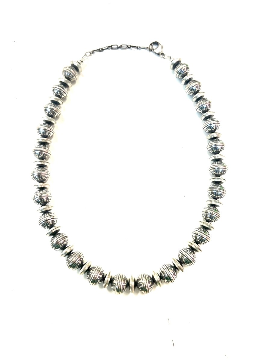 16” Sterling Pearls Every Other