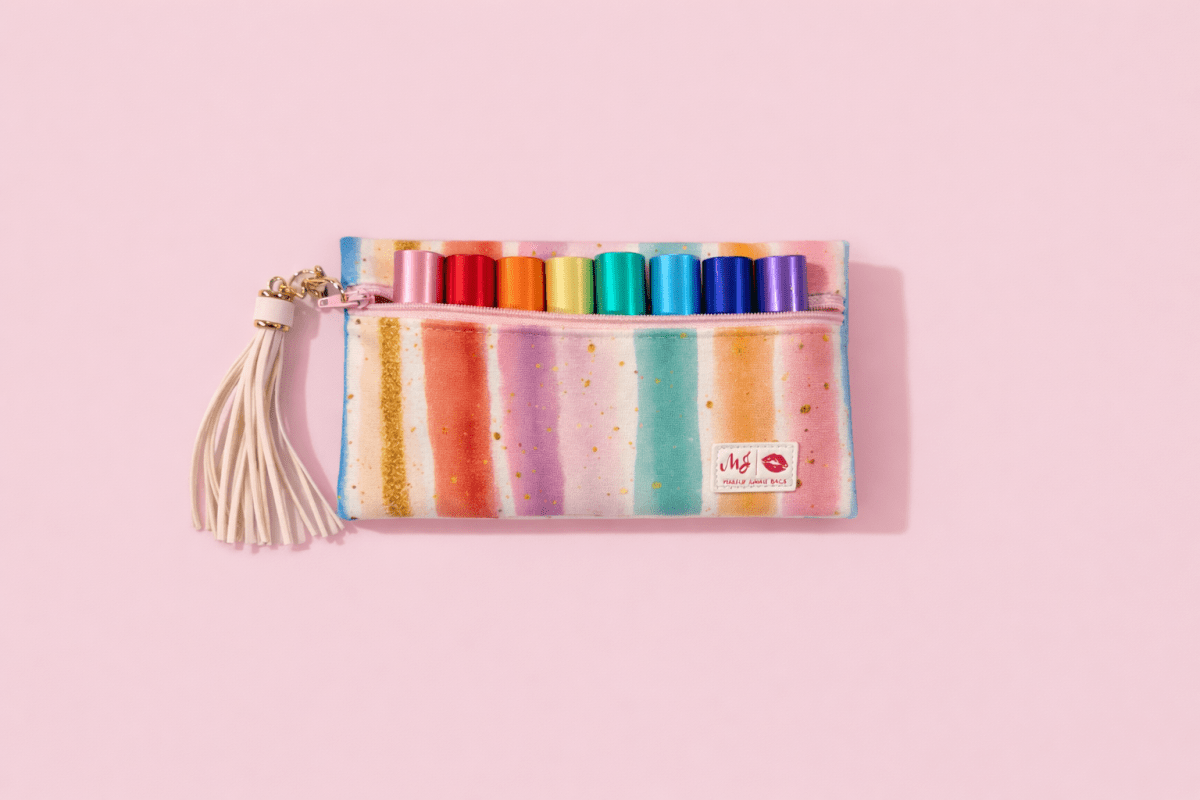 Make a Wish Mini roller bundle + Makeup Junkie bag