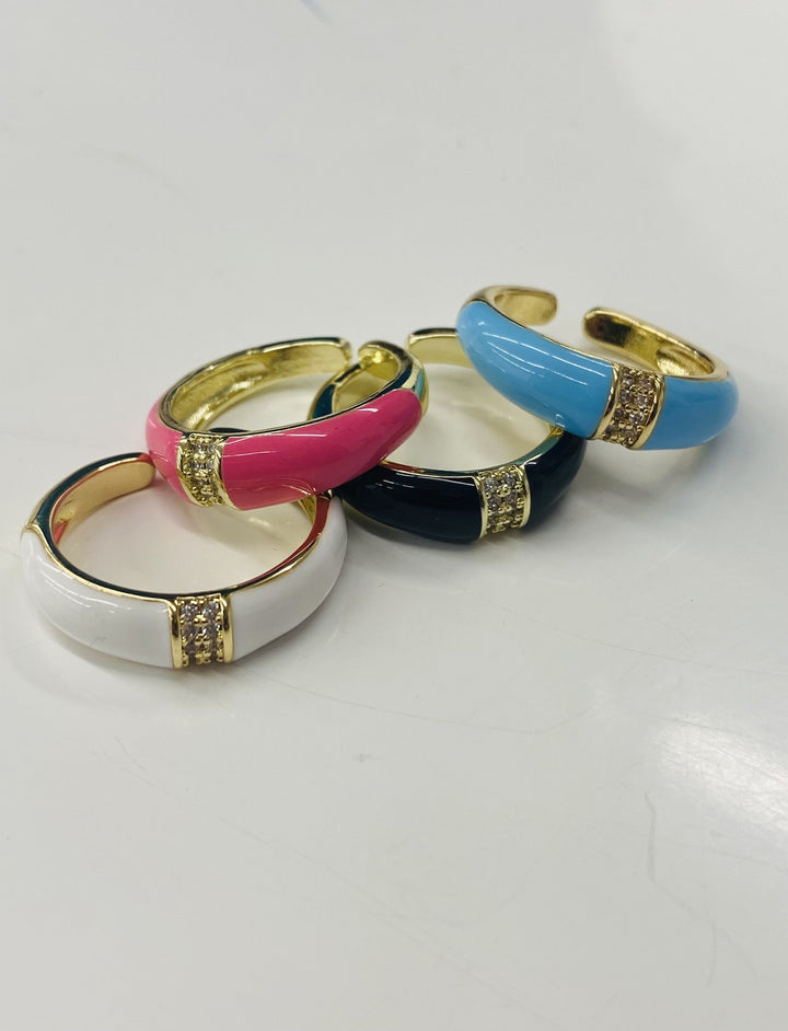 The Poppy Ring-4 Colors