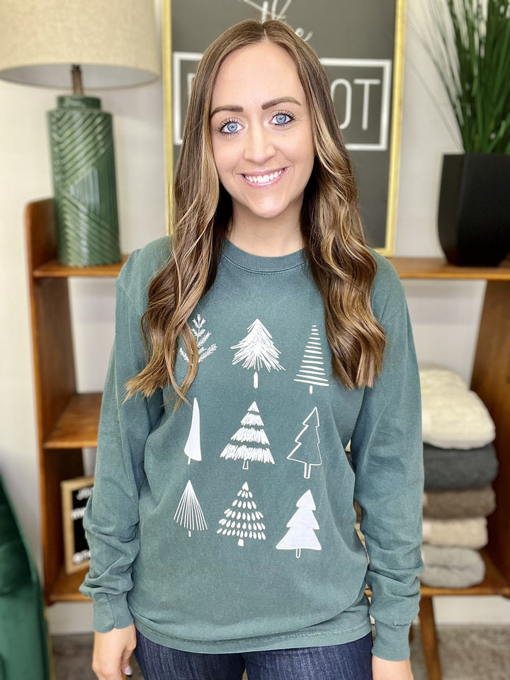 The Tree Types LS Tee
