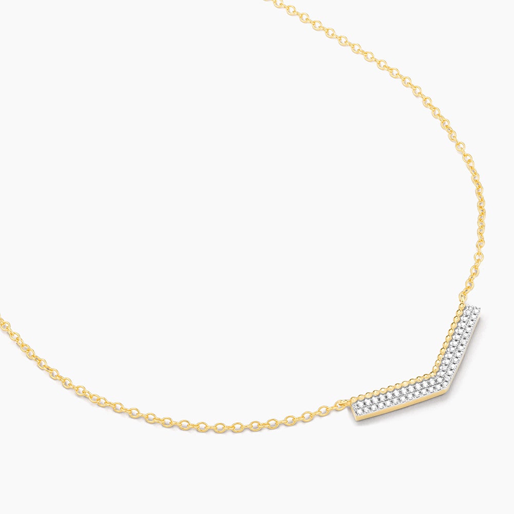 ES Arrow Head Pendant Necklace