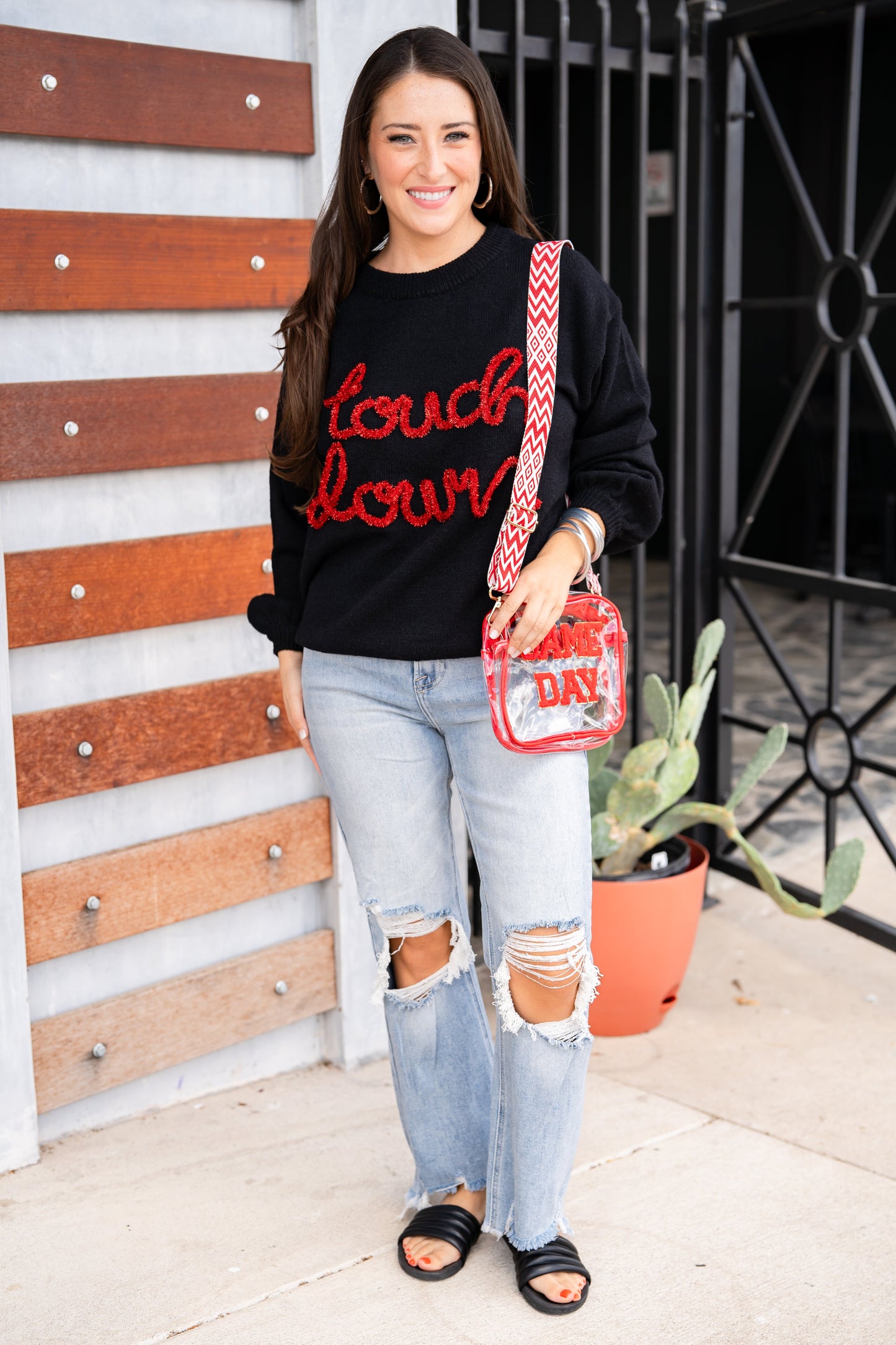 The LS Tinsel Touchdown Sweater - 4 Colors