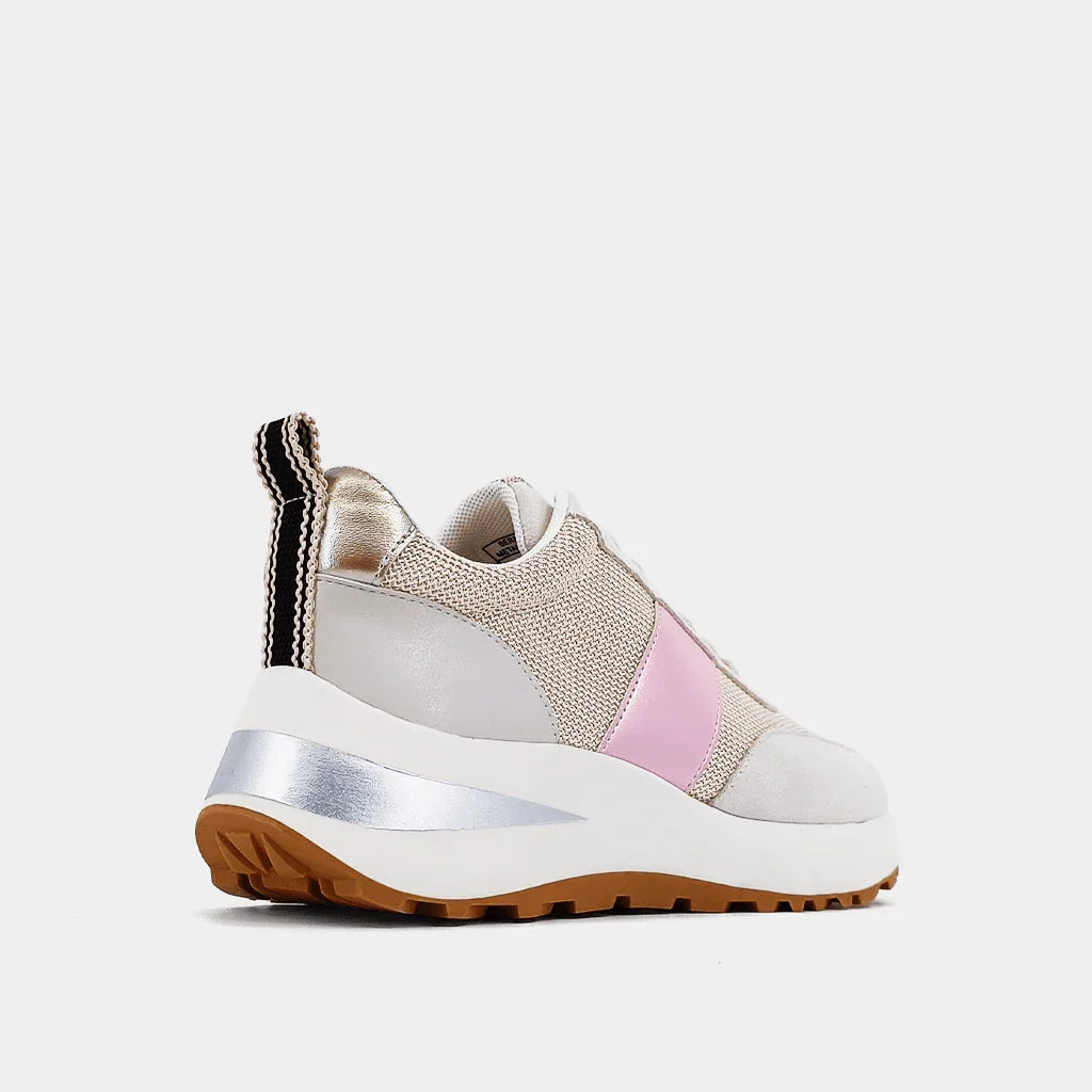 The Metallic Pink Serafina Sneaks