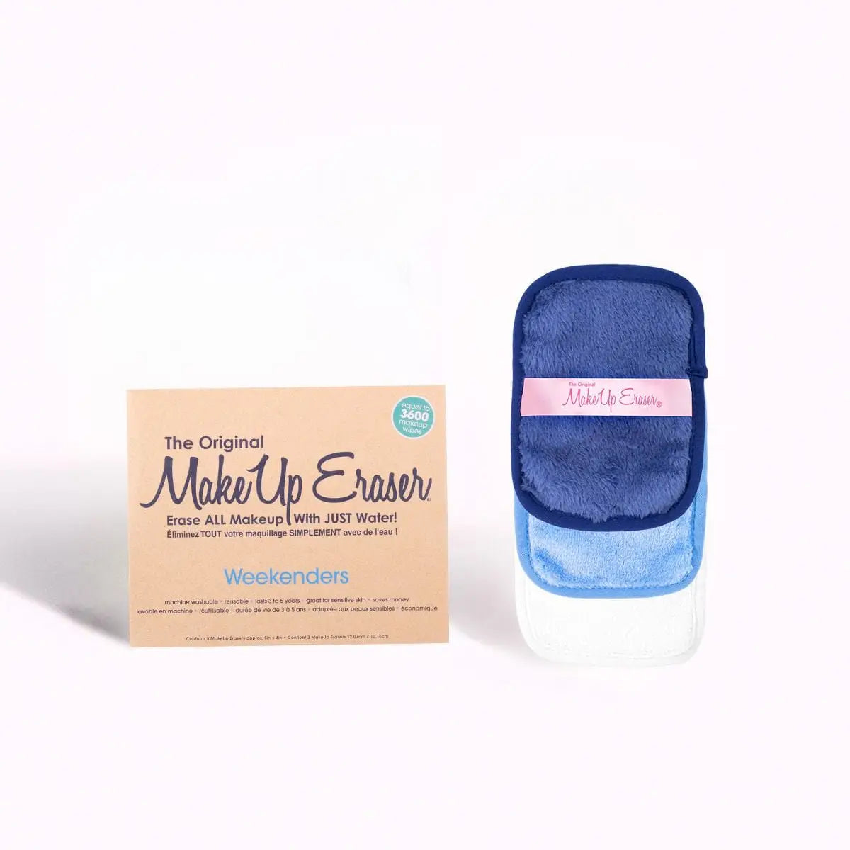The Weekenders 3-Day Makeup Eraser Gift Set -2 Colors