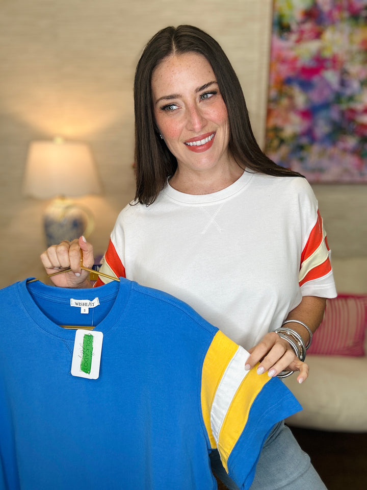 The Blake Block Top- 2 Colors