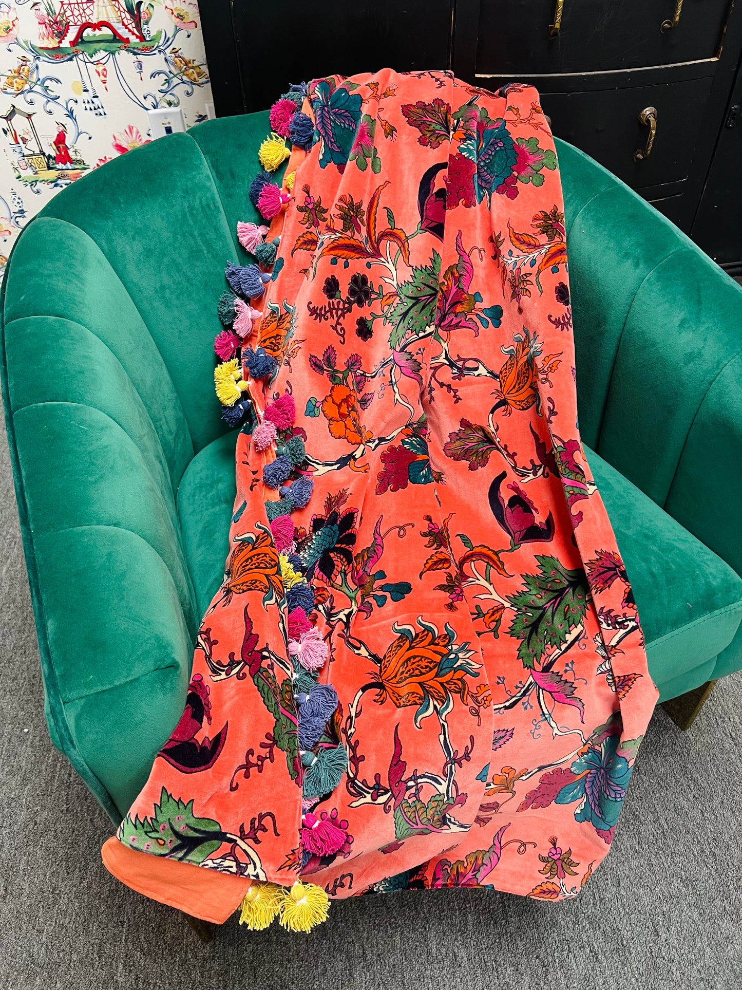The Full Velvet Throw- 3 Colors