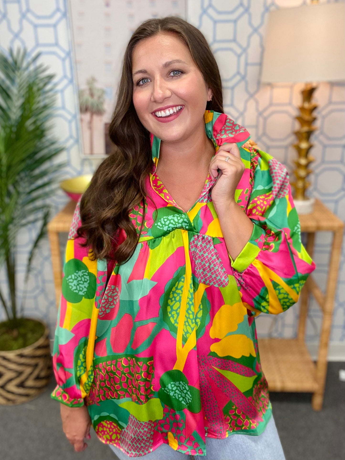 The Tropical Punch Morgan Top-AS