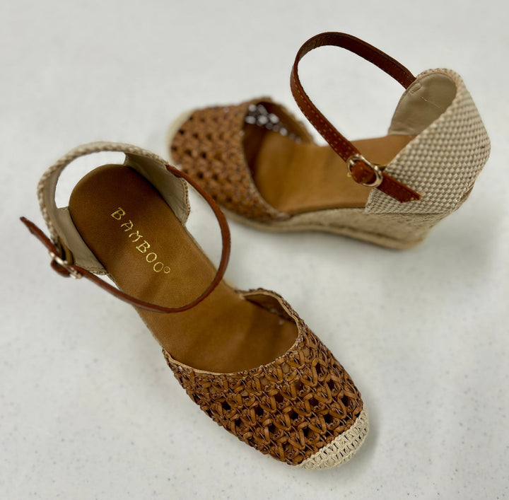 The Tan Catalina Wedges