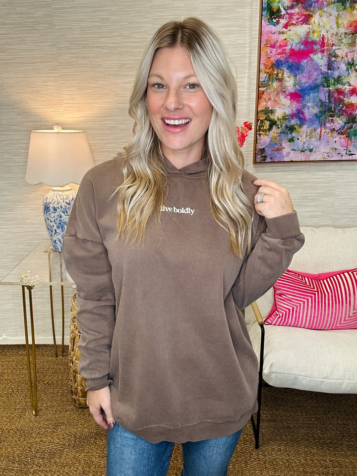 Live a Life You'd Want to Relive Oversized Hoodie