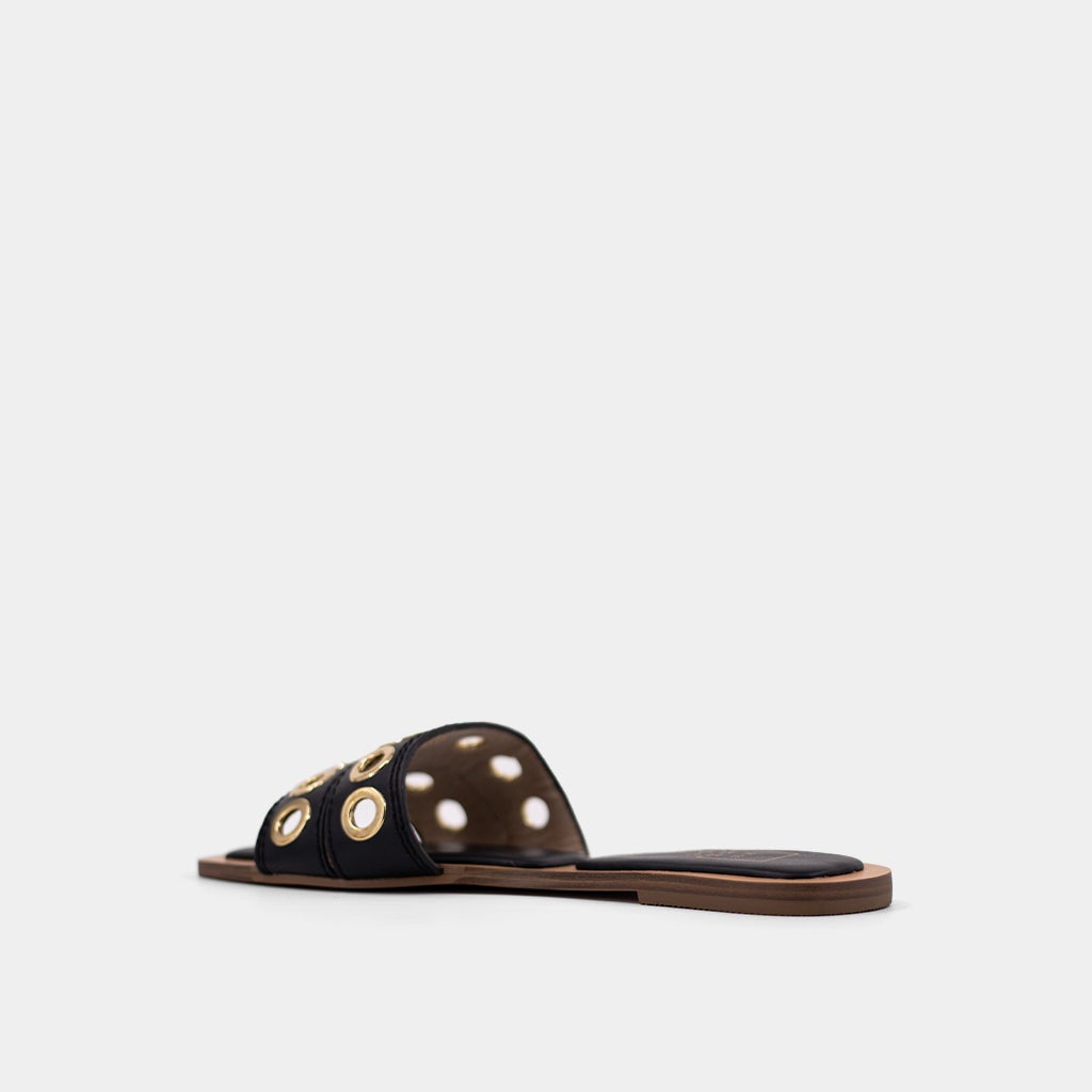 The Black Codie Sandals