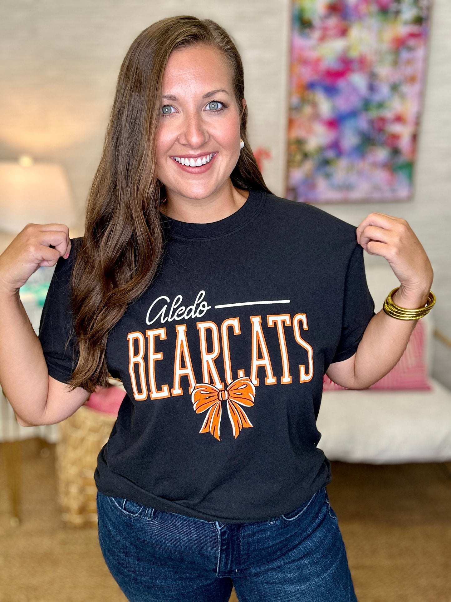 The Bearcats Bow Tee-AS
