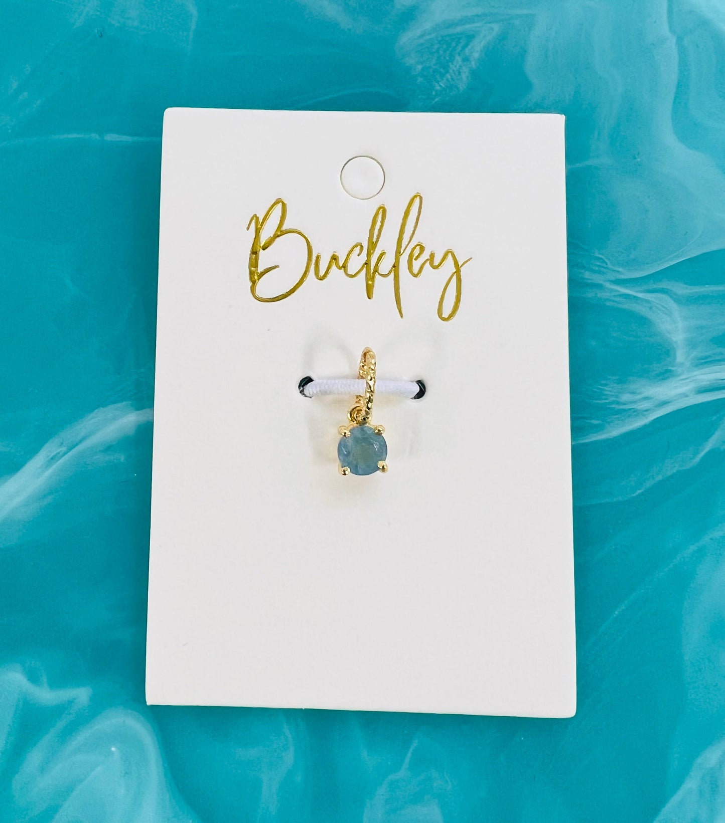 The Buckley Birthstone Charms