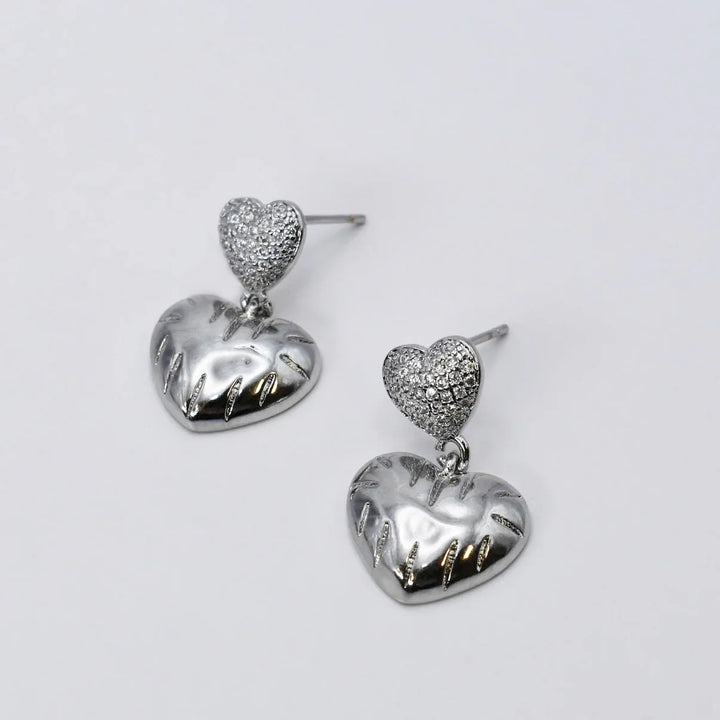 The Cupid Heart Studs