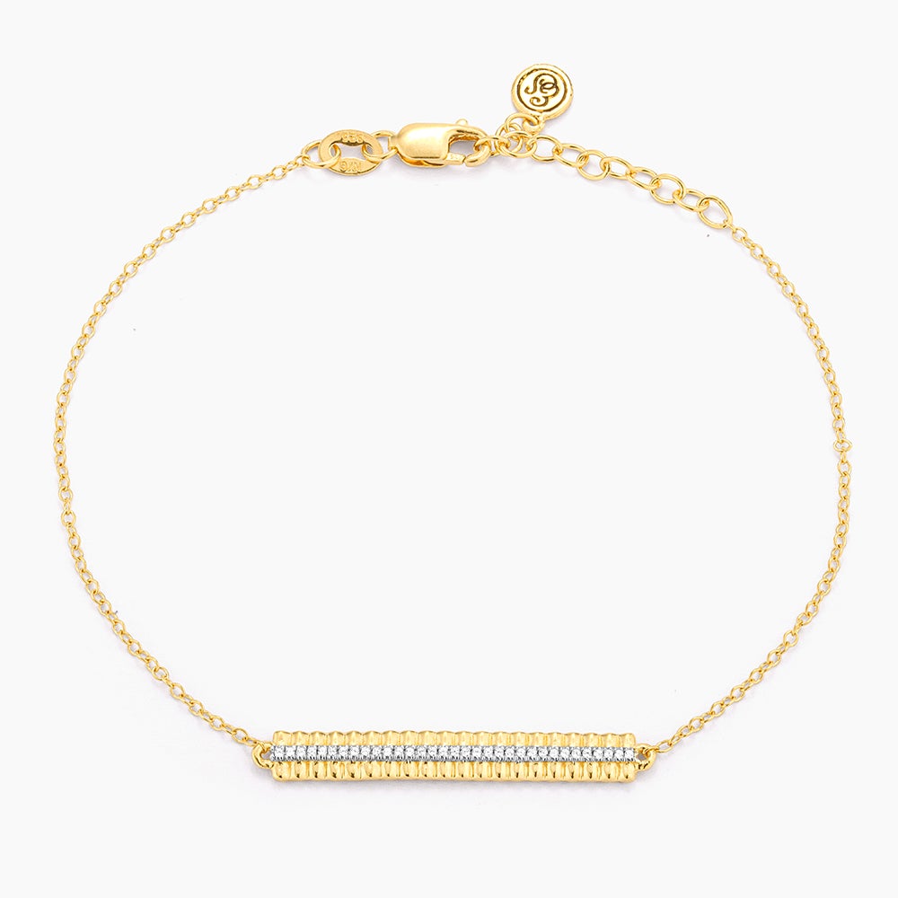 ES Groovy Bar Chain Bracelet