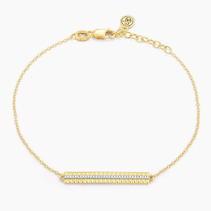 ES Groovy Bar Chain Bracelet