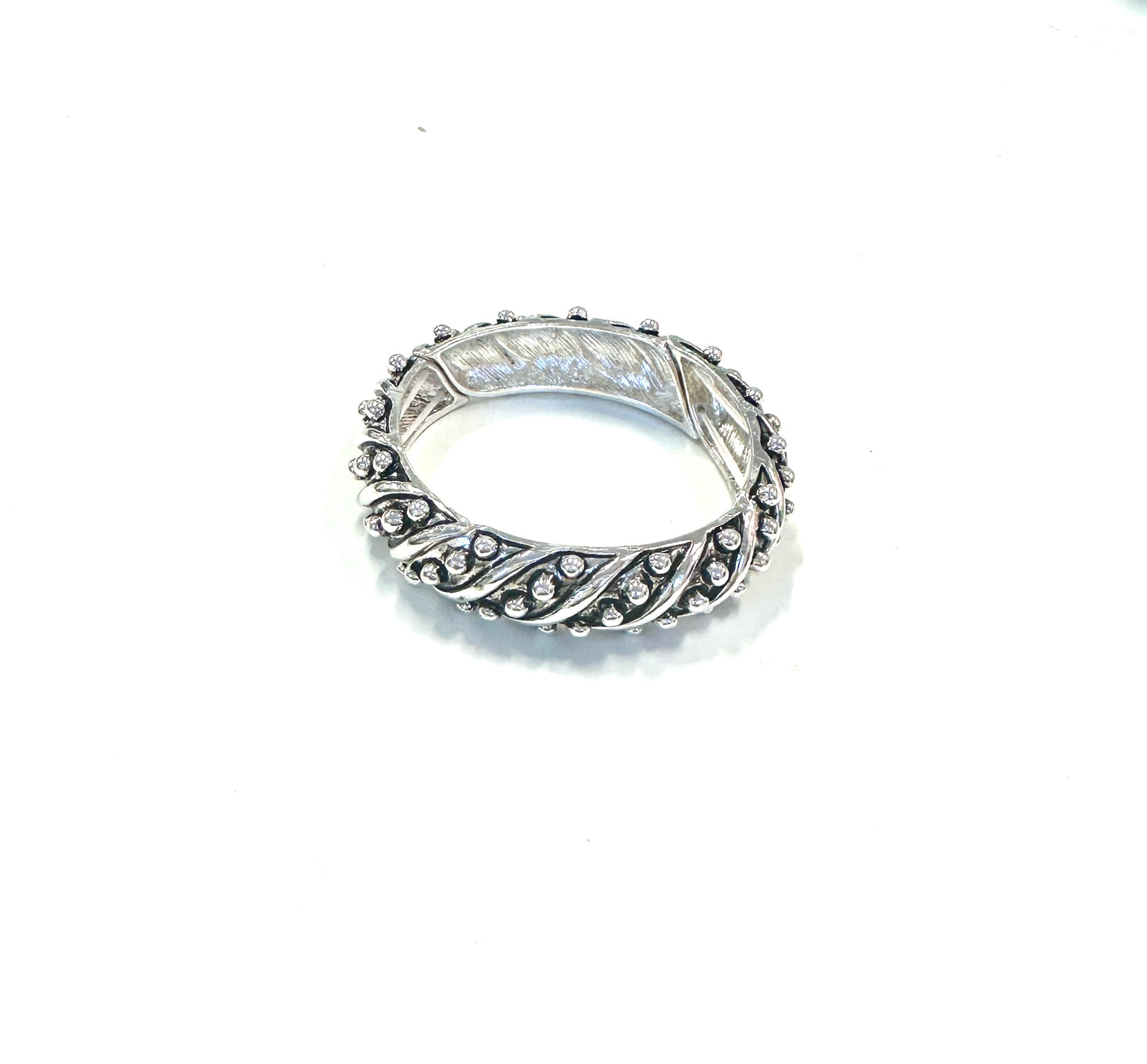 The Studded Stretch Bangle