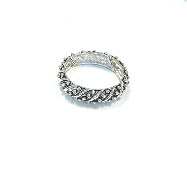 The Studded Stretch Bangle