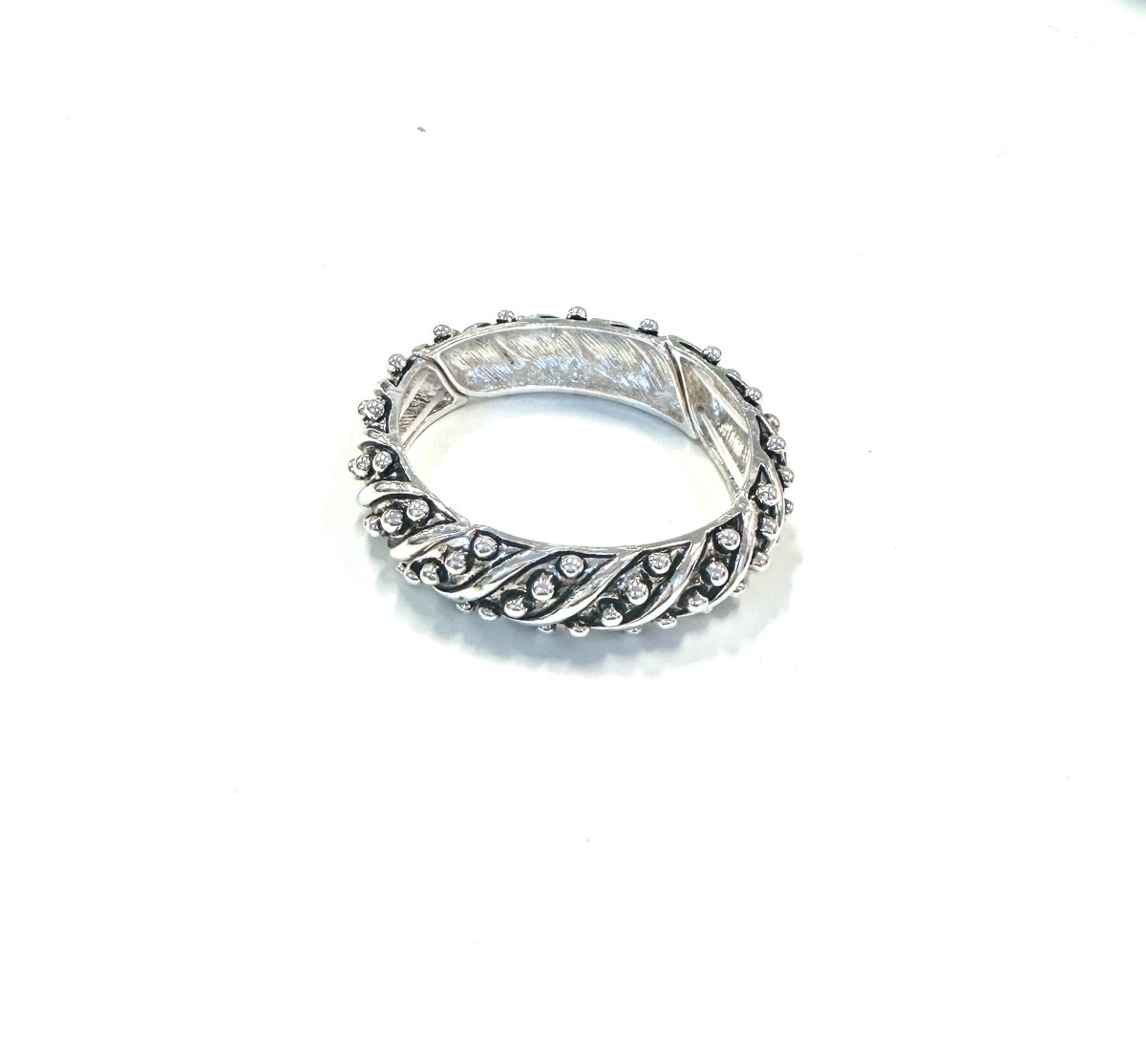 The Studded Stretch Bangle