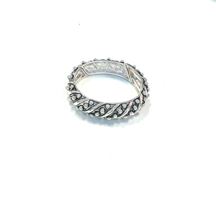 The Studded Stretch Bangle