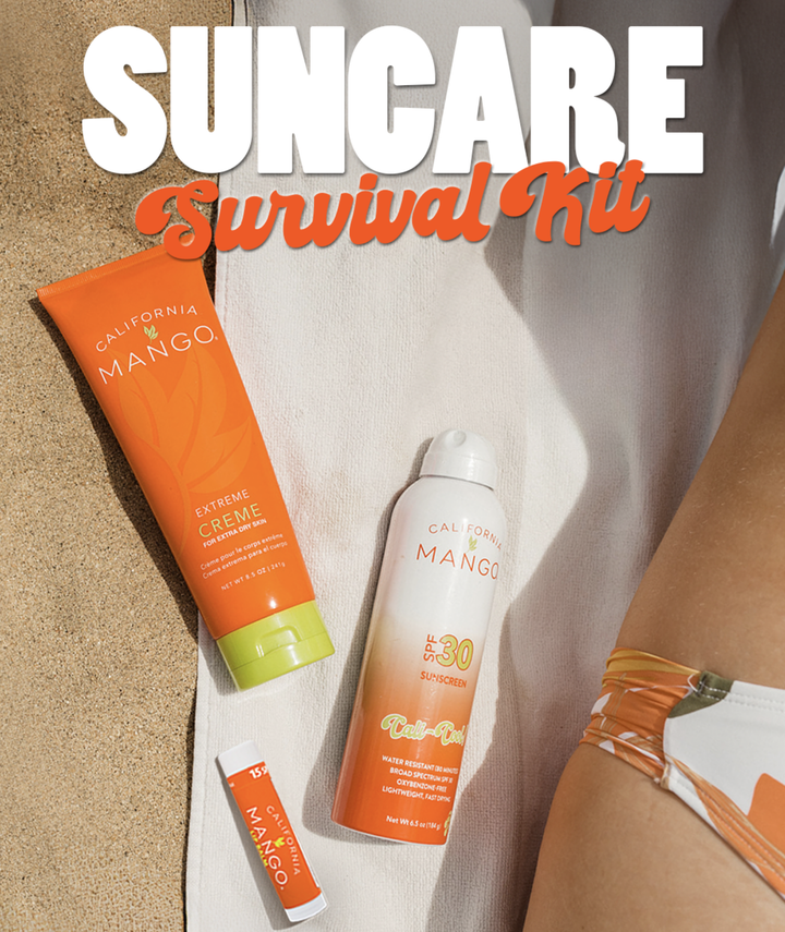 California Mango Suncare Survival Kit