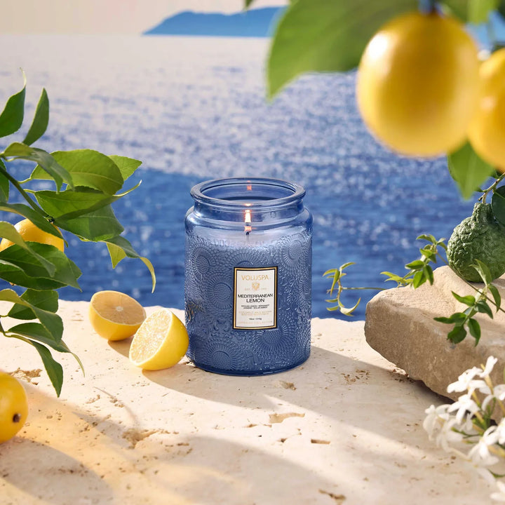 Mediterranean Lemon Candles