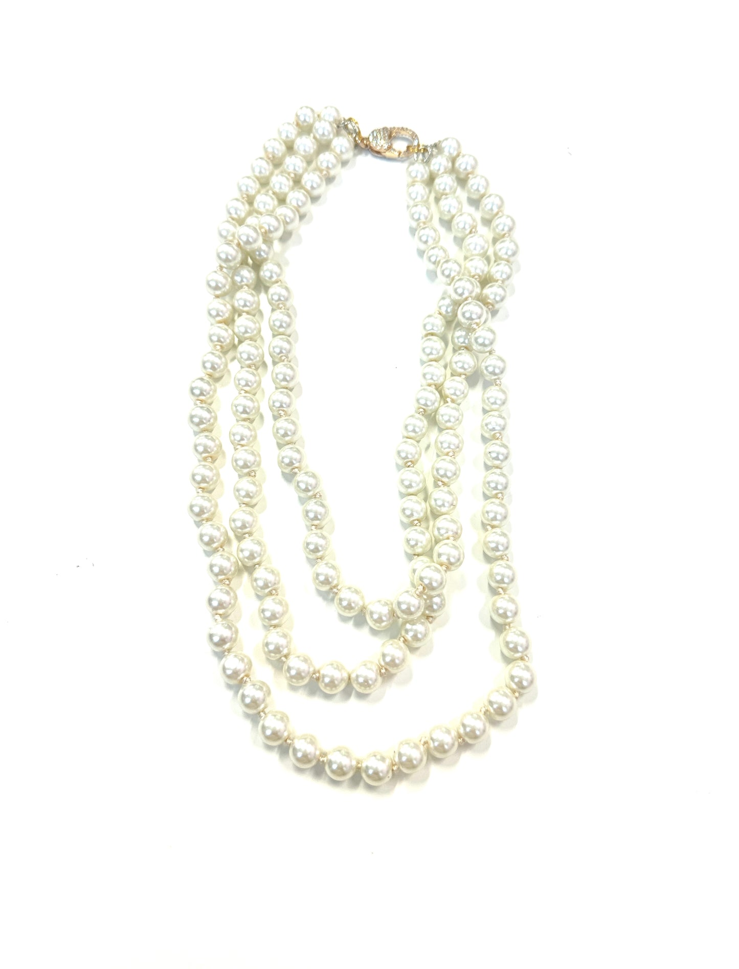 The Bling Pearl Necklace- 2 Options