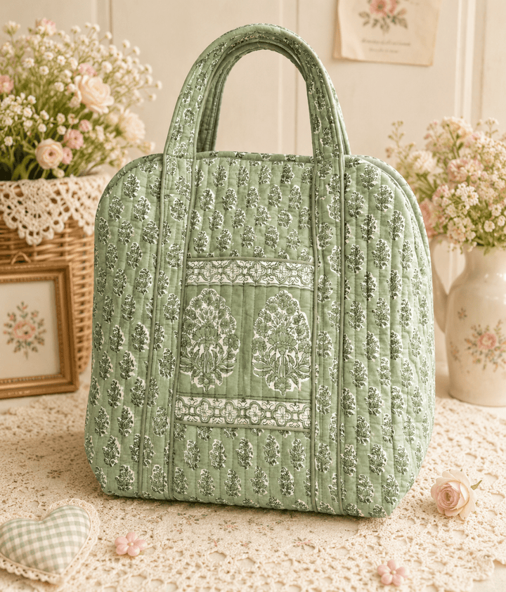 The POL Pocket Weekender in Sage