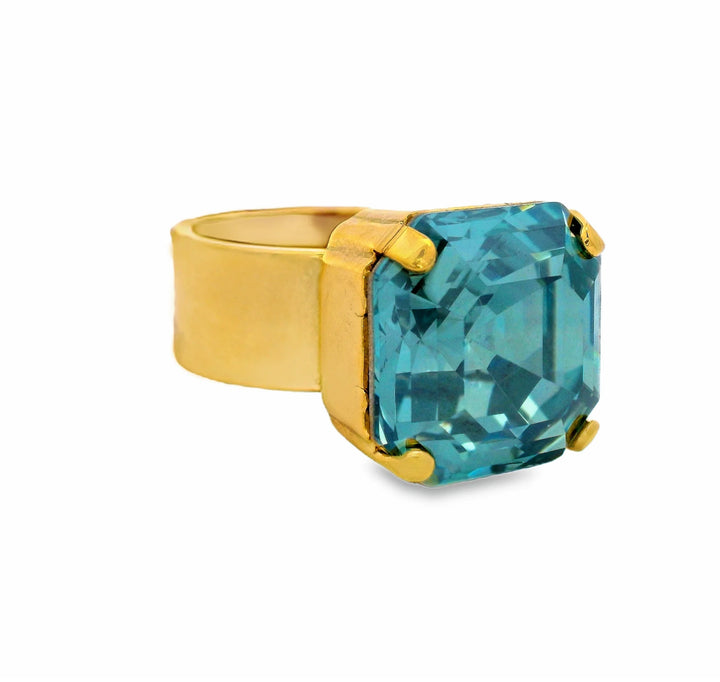 TOVA Solitaire Ring-Square