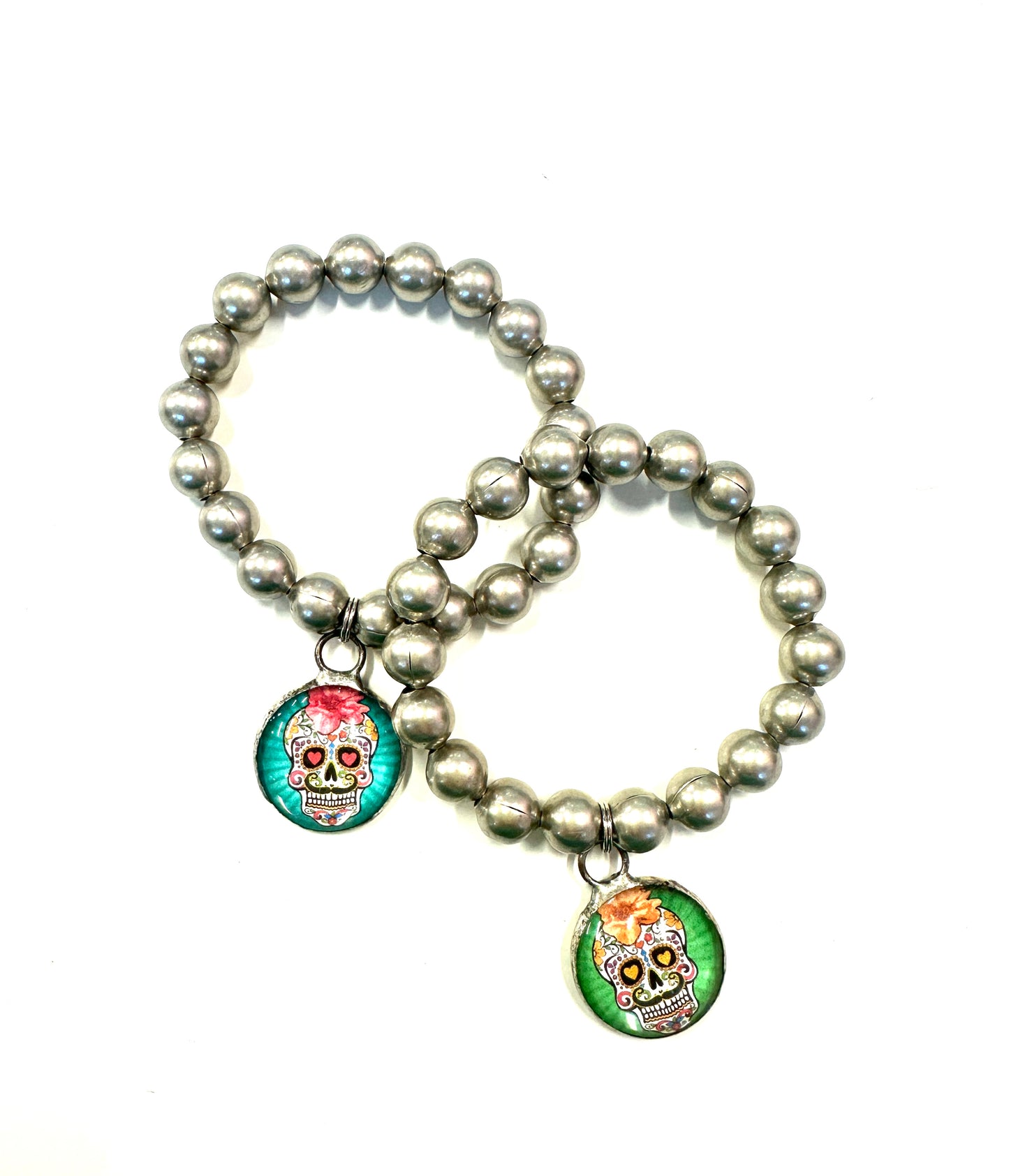 The Sugar Skull Bracelet- 2 Colors