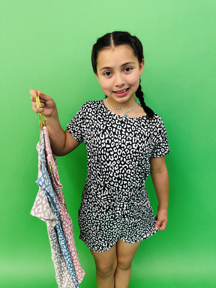 KIDS Leo Romper in 4 Colors