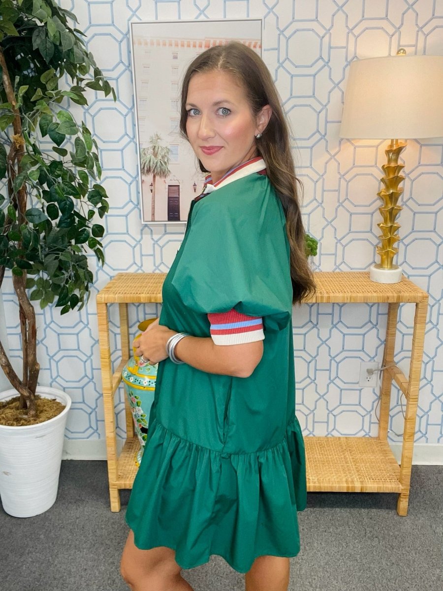 The Gia Dress in Green