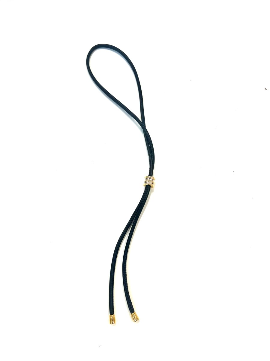 The Baguette Adjustable Cord Necklace