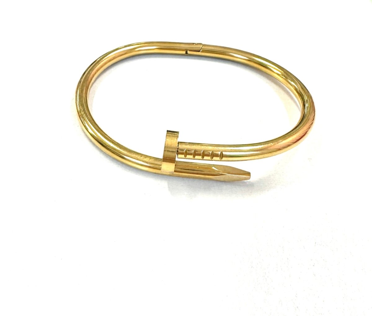 Waterproof Gold Nail Bangle