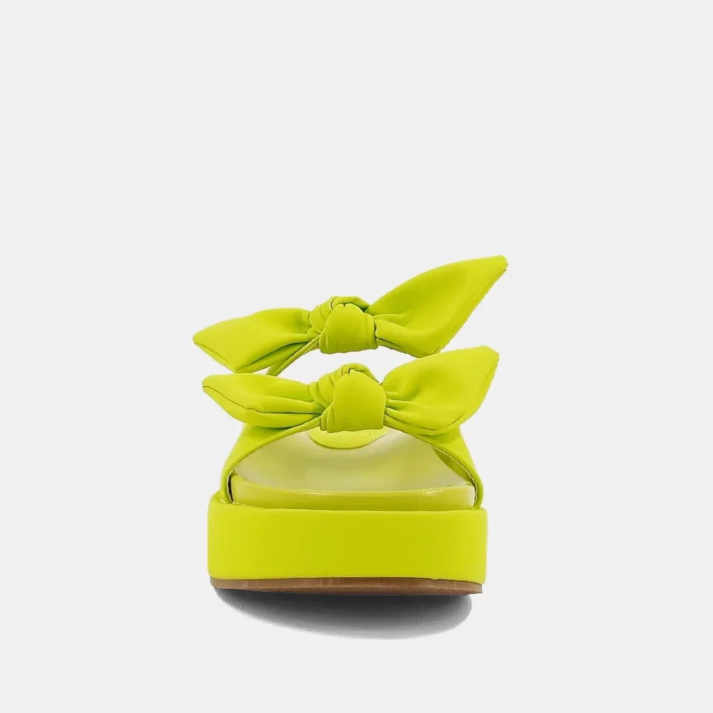 The Lime Kiki Sandal
